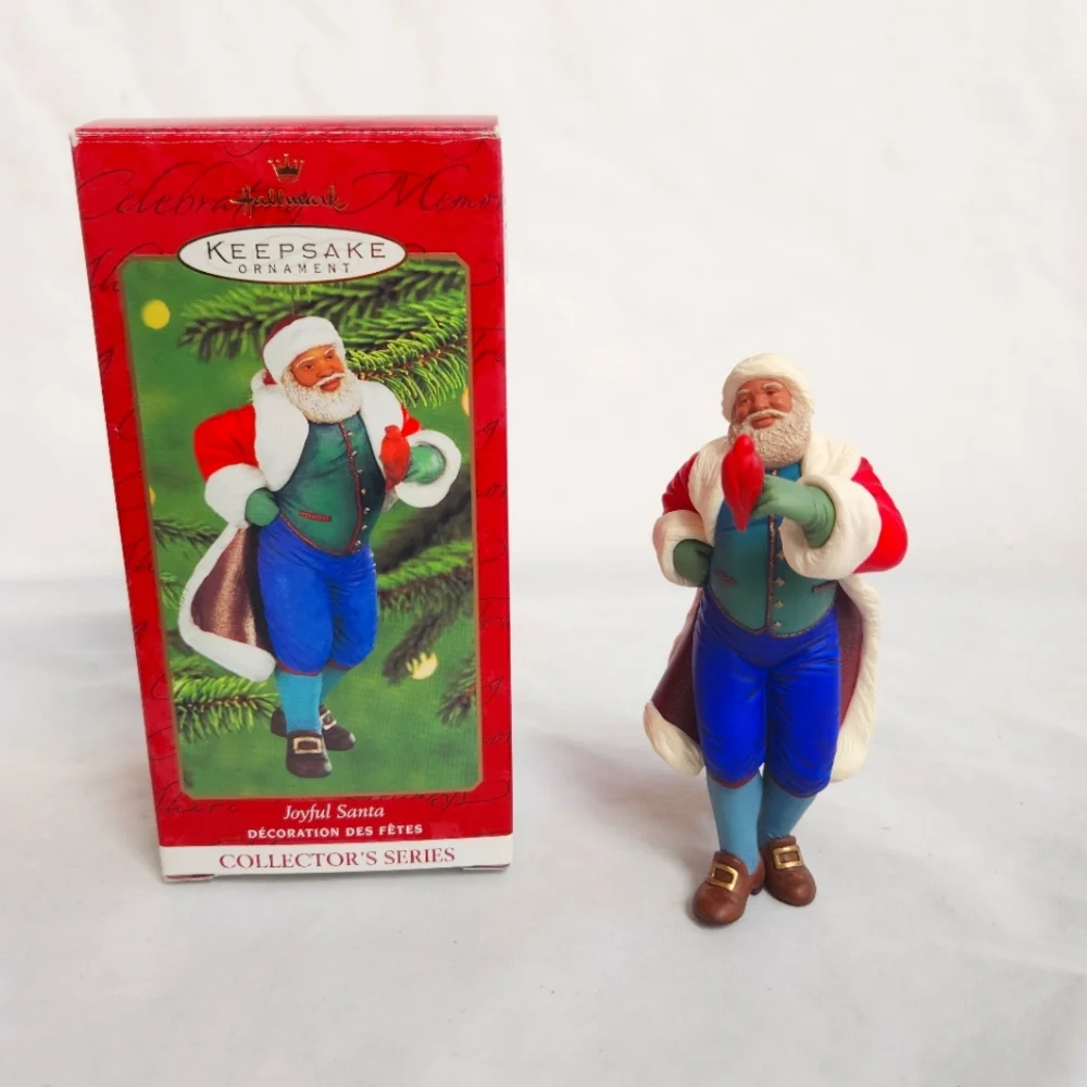 Hallmark JOYFUL SANTA Keepsake Ornament